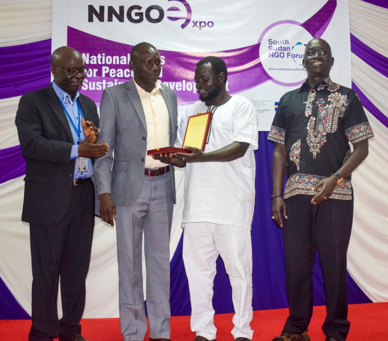 LCED awarded for “Most Courageous Initiative” in South Sudan