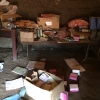 Health facility in Lozoh, perviously looted and damaged._1