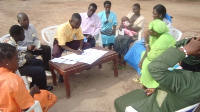 Group work during the SGBV workshop in Yambio, 2009._1